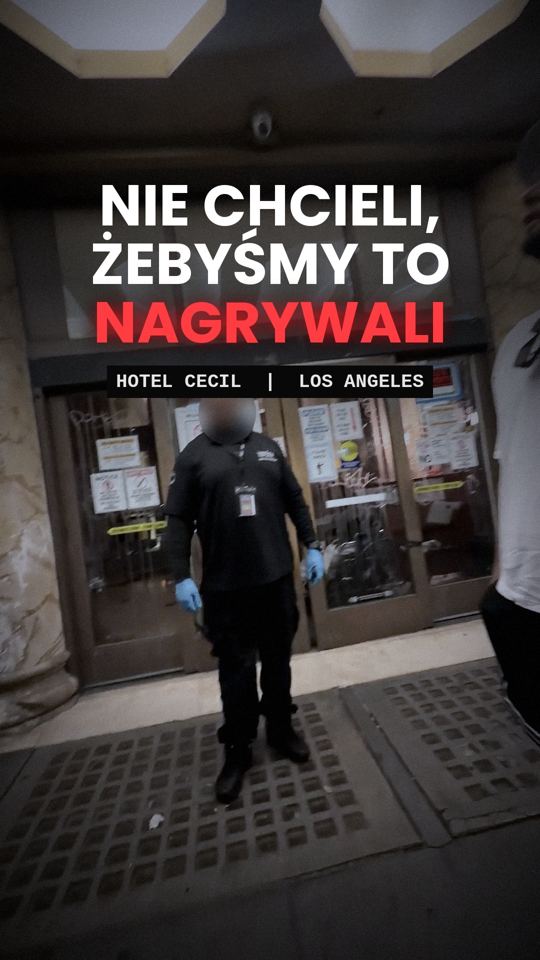 Okładka rolki: Nie chcieli, żebyśmy to nagrywali, Hotel Cecil